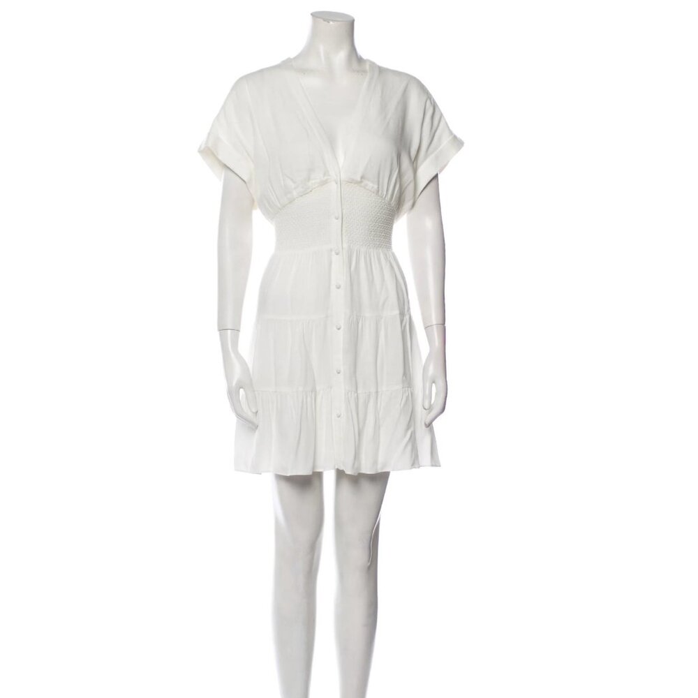 Alice + Olivia - Sz 10/L - Plunge Neckline Mini Dress - NWOT